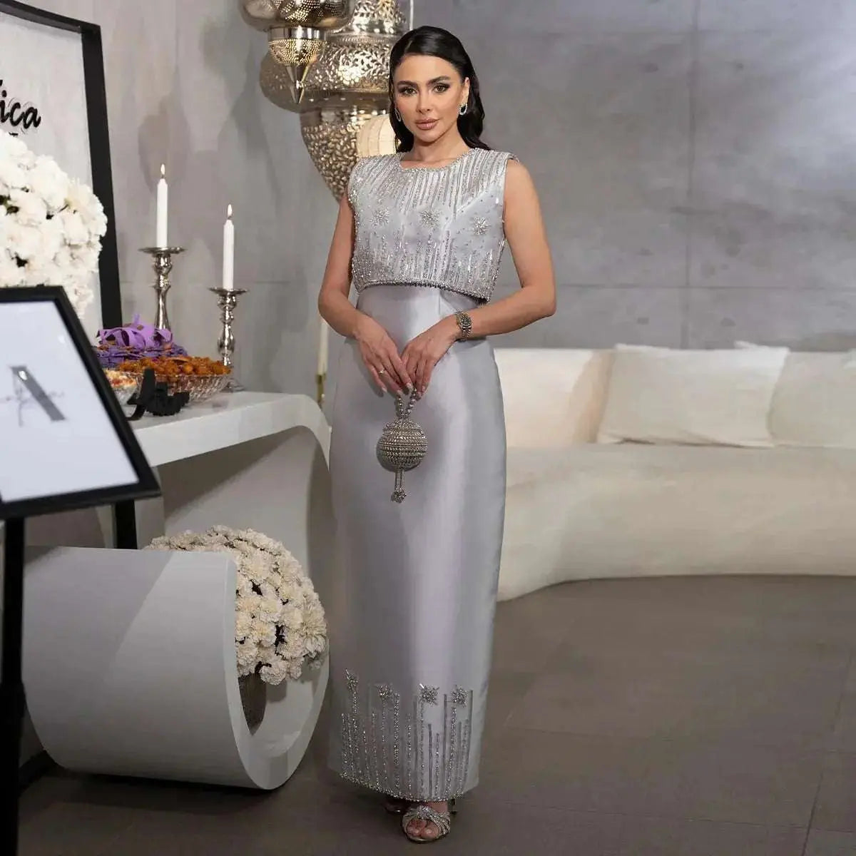 Robe Imane - Robe longue élégante pour soirées | ZHrobes - ZHrobes