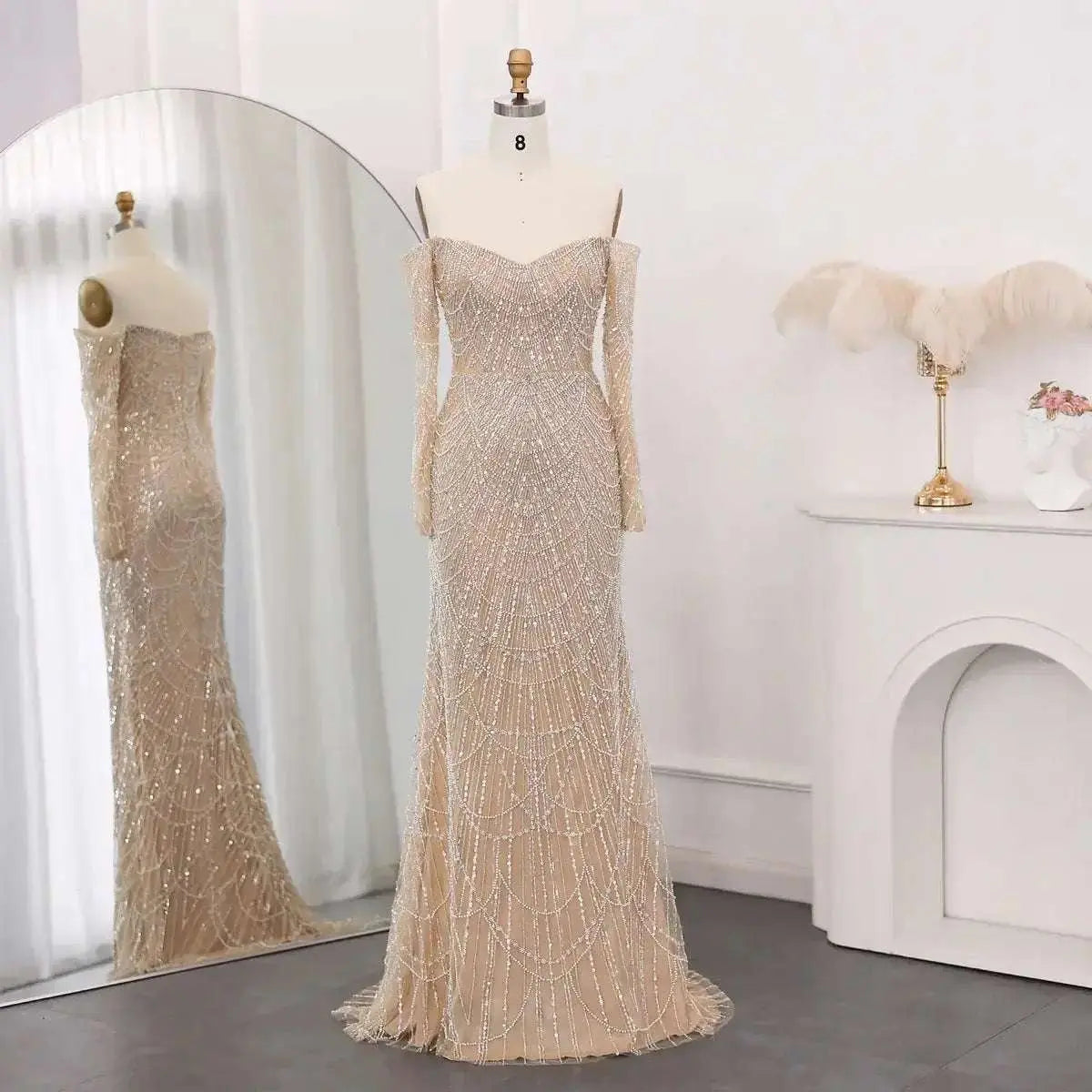 Robe Samira - Robe longue élégante pour soirées | ZHrobes ZHrobes