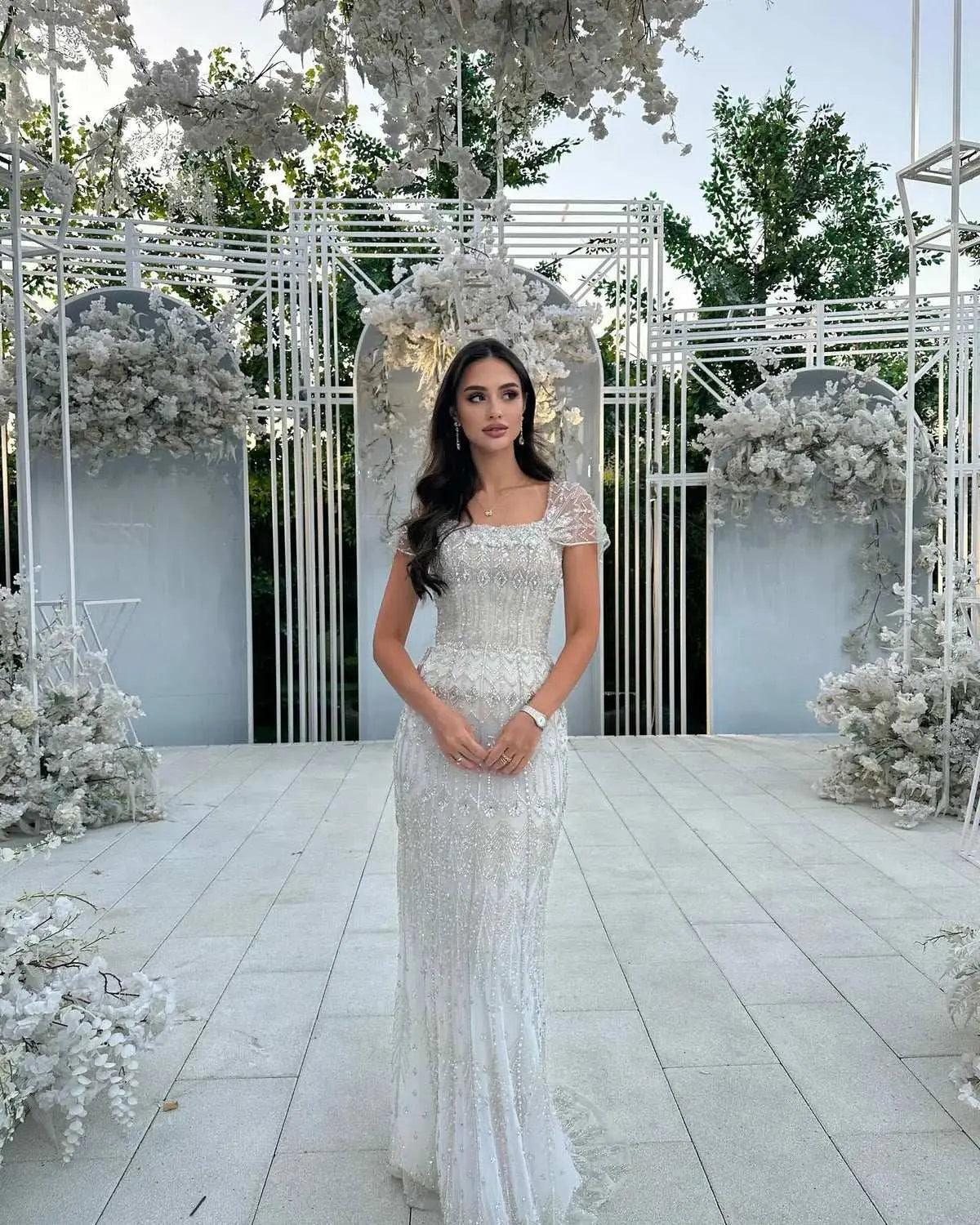 Robe Meryem - Robe longue élégante pour soirées | ZHrobes ZHrobes