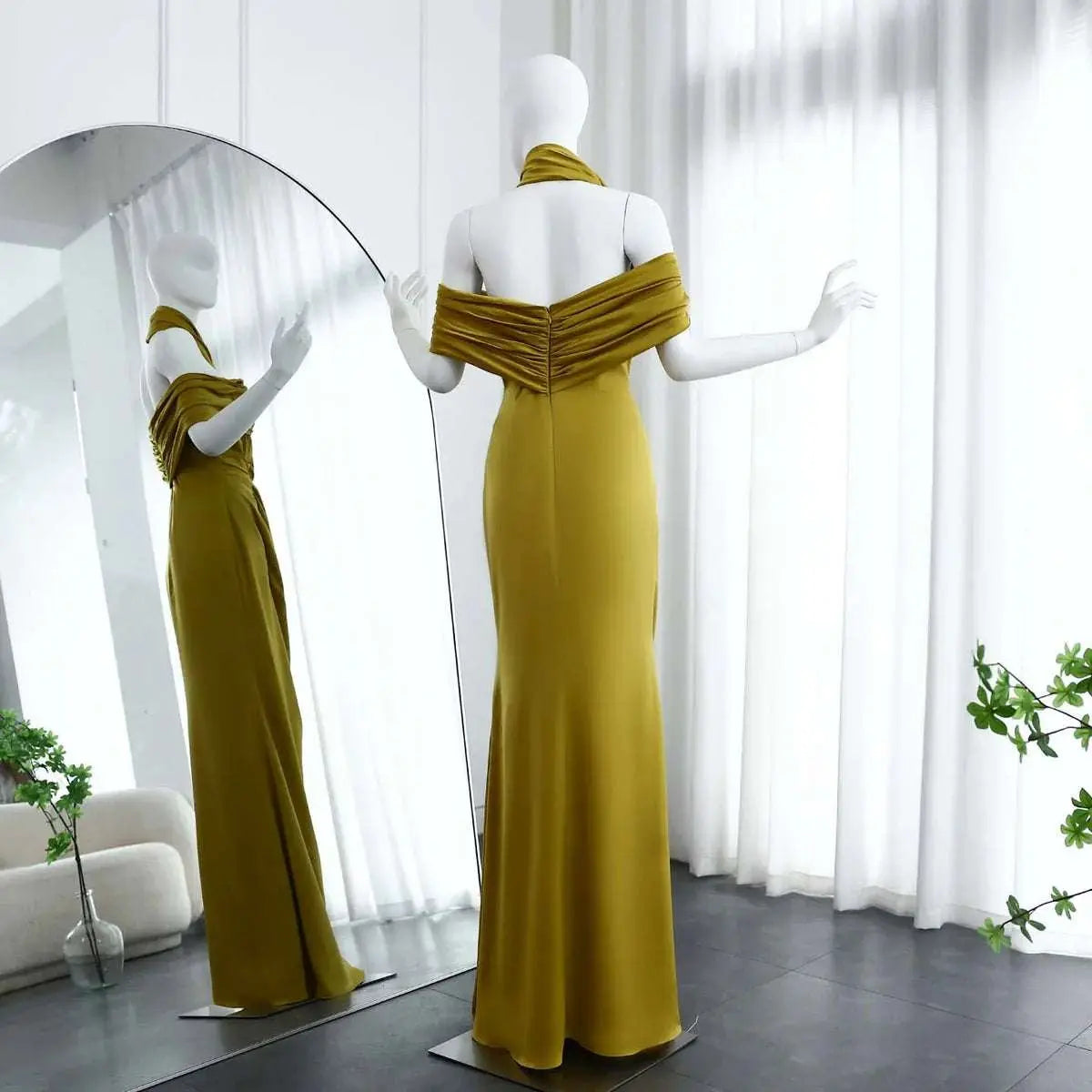 Robe Noor - Robe longue élégante pour soirées | ZHrobes ZHrobes